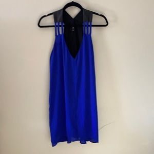 Aqua brand blue dress